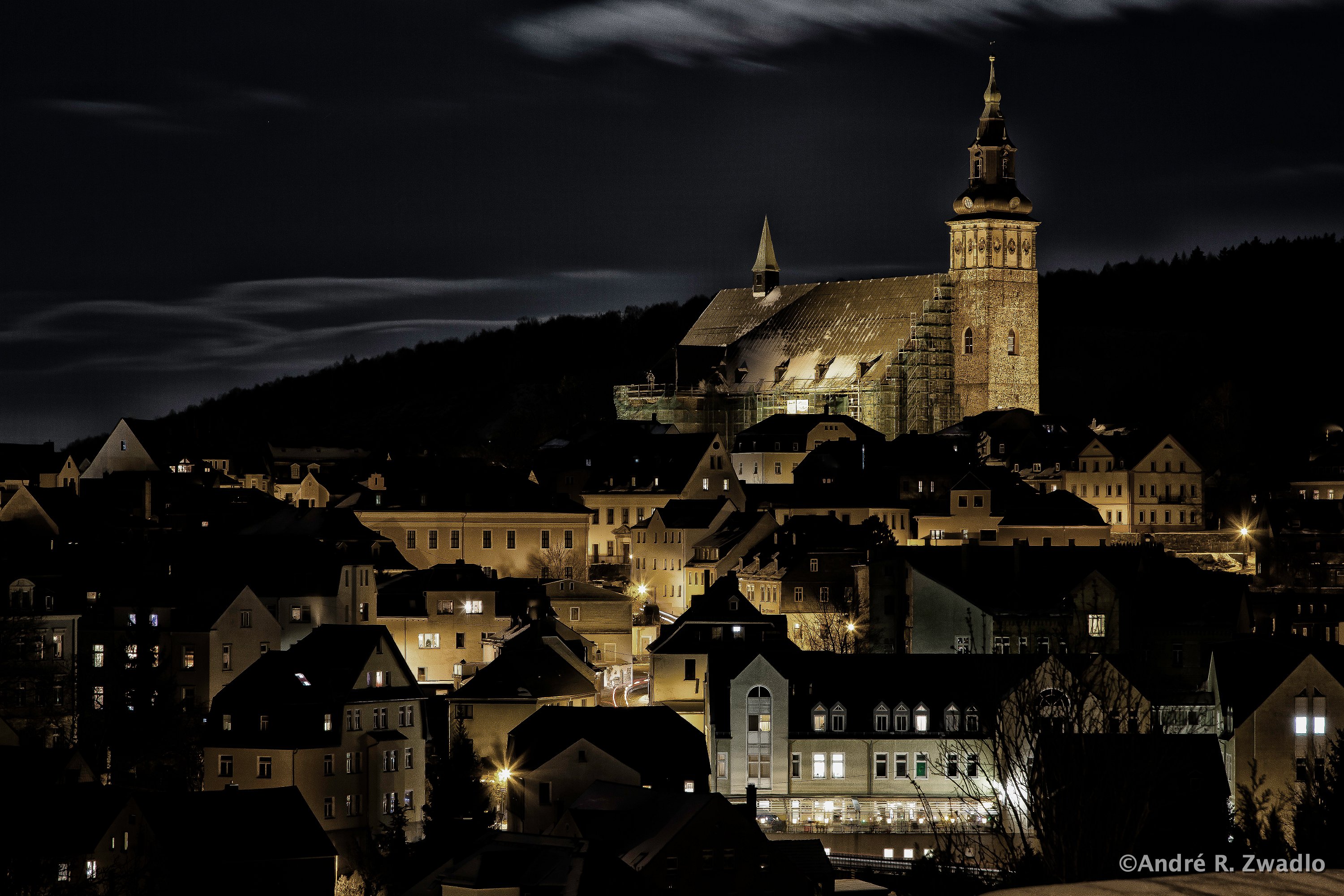 Schneeberg-bei-Nacht